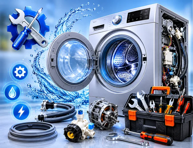 automatic washing machine repair.